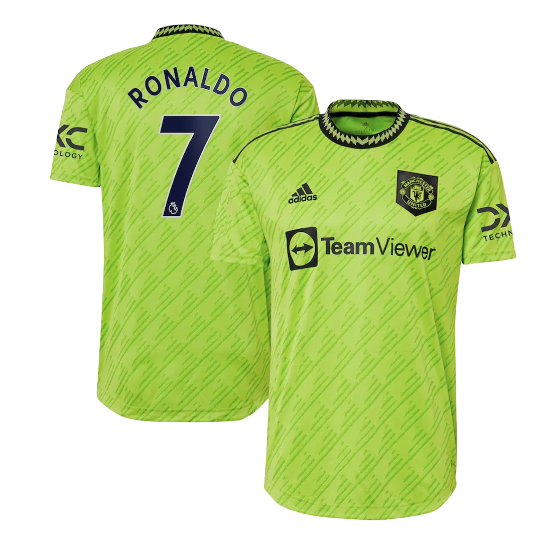 Authentic RONALDO #7 Manchester United Football Shirt Third Away 2022/23