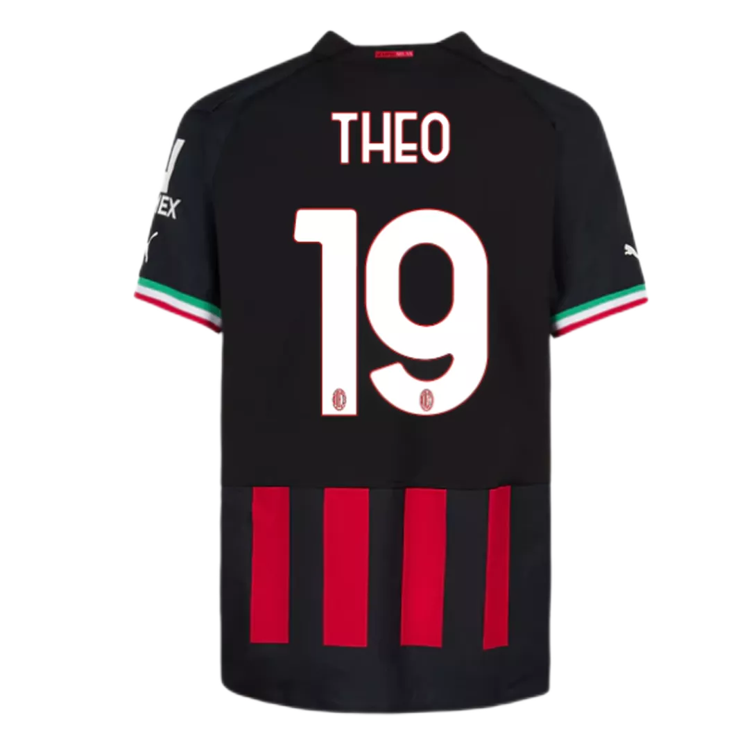THEO #19 AC Milan Football Shirt Home 2022/23