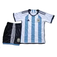 Argentina Football Mini Kit (Shirt+Shorts) Home 2022 - bestfootballkits