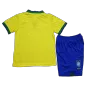 Brazil Football Mini Kit (Shirt+Shorts) Home 2022 - bestfootballkits