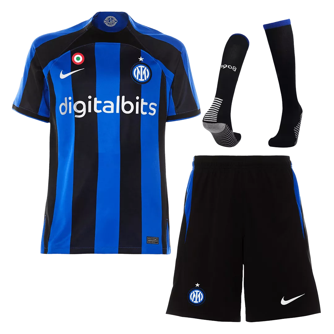 Inter Milan Football Kit (Shirt+Shorts+Socks) Home 2022/23