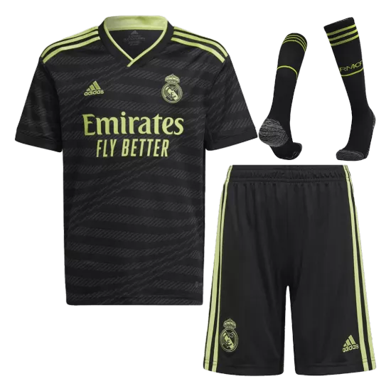 Real Madrid Football Mini Kit (Shirt+Shorts+Socks) Third Away 2022/23 - bestfootballkits