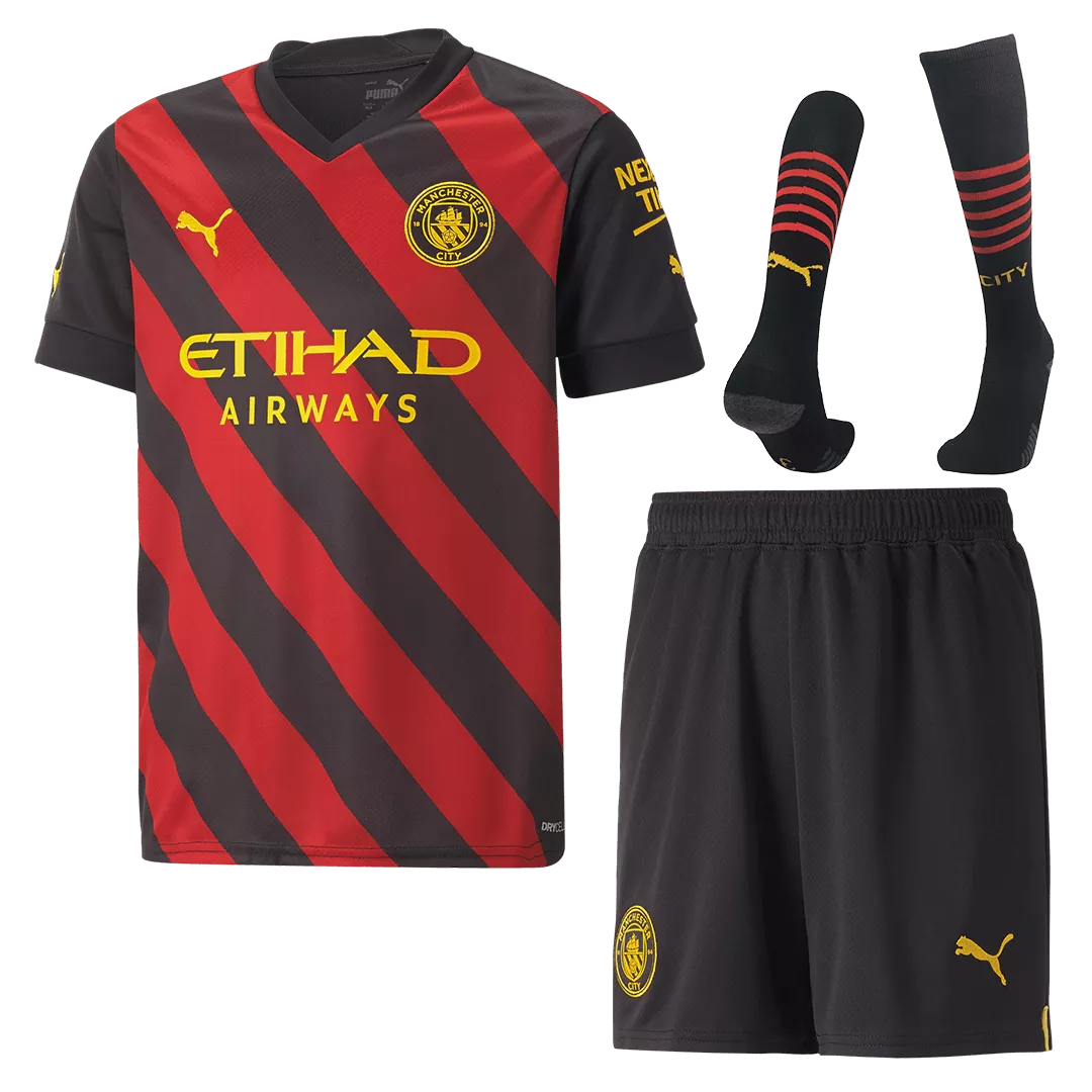 Manchester City Football Mini Kit (Shirt+Shorts+Socks) Away 2022/23