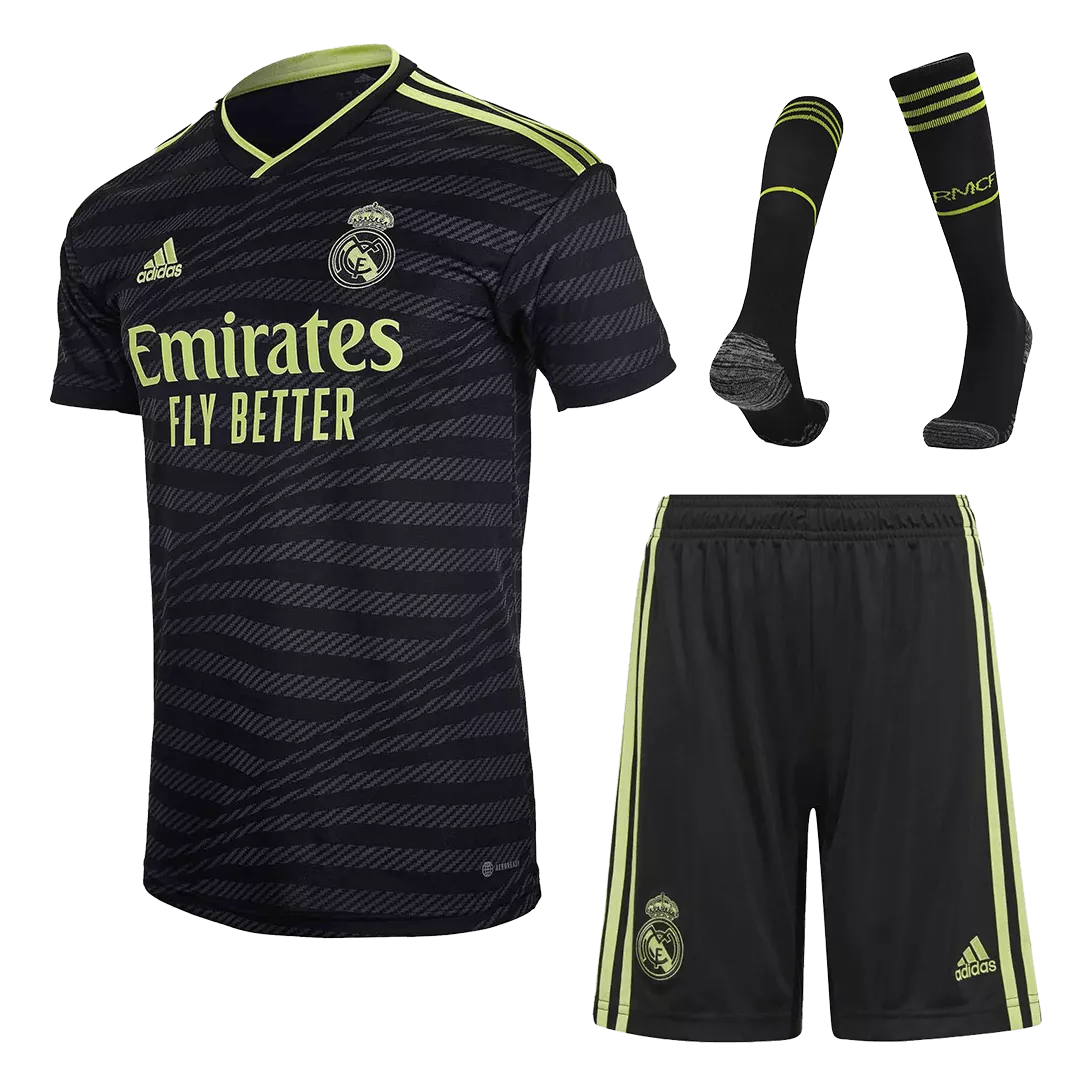 Real Madrid Football Kit (Shirt+Shorts+Socks) Third Away 2022/23