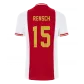 RENSCH #15 Ajax Football Shirt Home 2022/23 - bestfootballkits