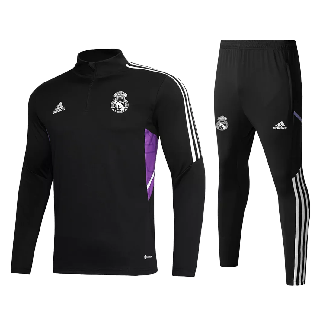 Real Madrid Zipper Sweatshirt Kit(Top+Pants) 2022/23