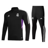 Kid's Real Madrid Zipper Sweatshirt Kit(Top+Pants) 2022/23 - bestfootballkits