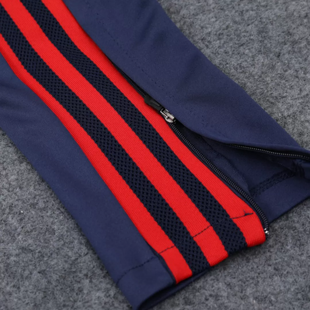 Kid's Ajax Zipper Sweatshirt Kit(Top+Pants) 2022/23 - bestfootballkits