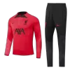 Liverpool Zipper Sweatshirt Kit(Top+Pants) 2022/23 - bestfootballkits