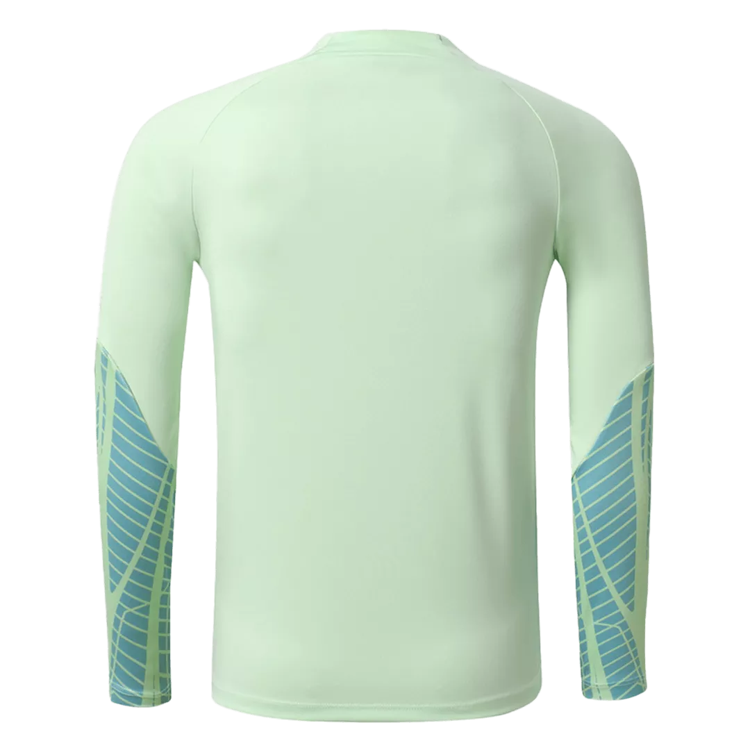 Brazil Zipper Sweatshirt Kit(Top+Pants) 2022 - bestfootballkits