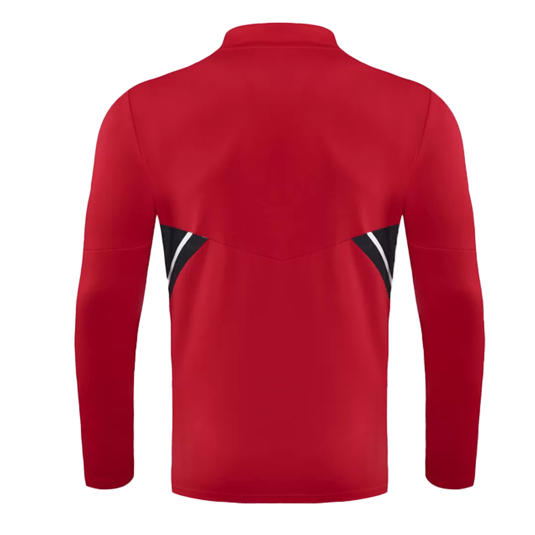 Kid's Manchester United Zipper Sweatshirt Kit(Top+Pants) 2022/23 - bestfootballkits