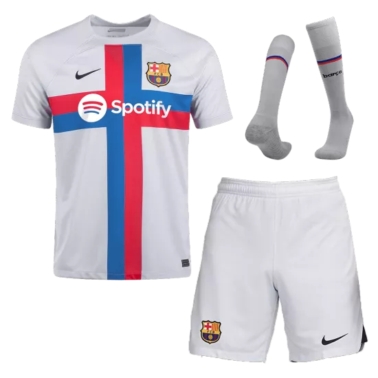Barcelona Football Kit (Shirt+Shorts+Socks) Third Away 2022/23 - bestfootballkits