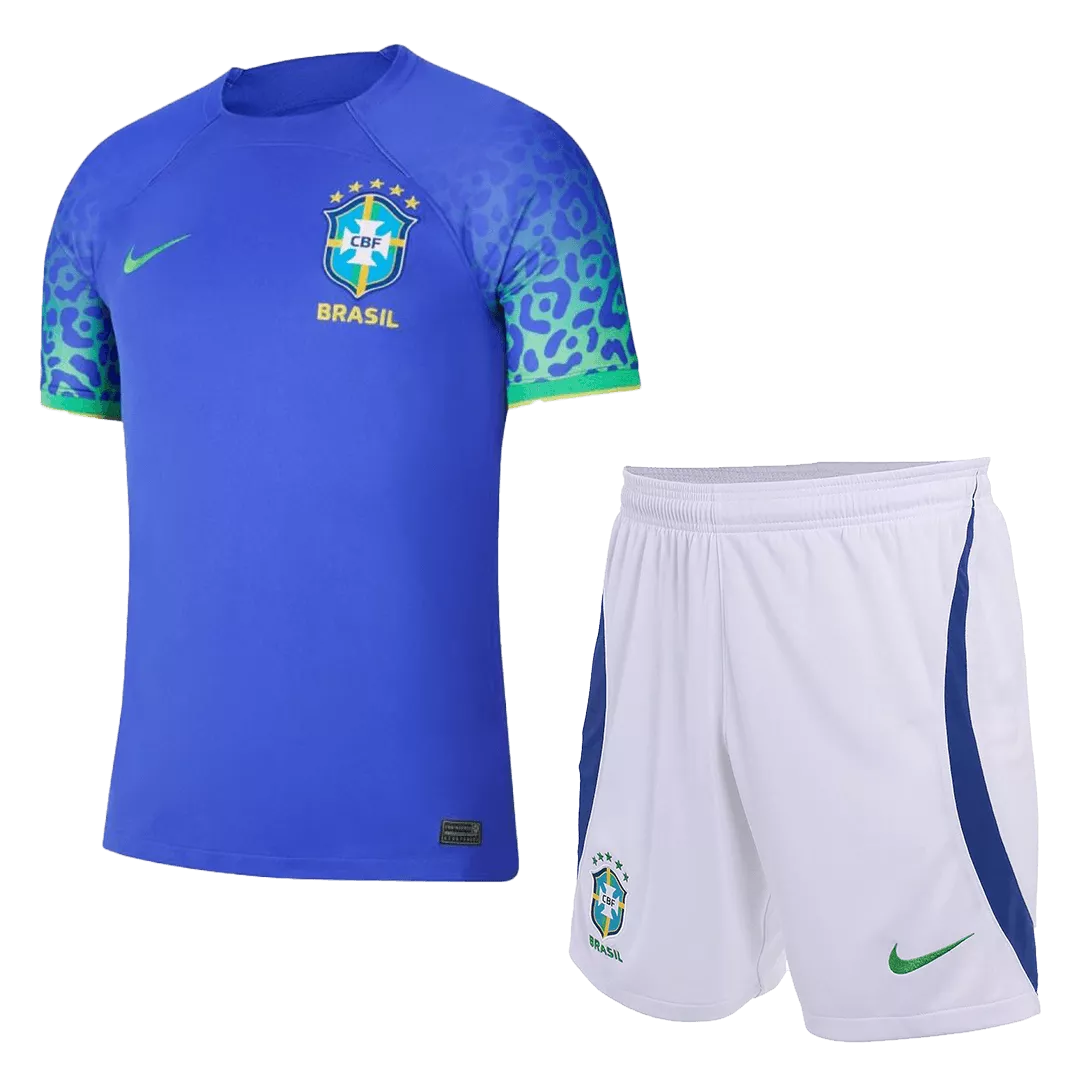 Brazil Football Kit (Shirt+Shorts) Away 2022
