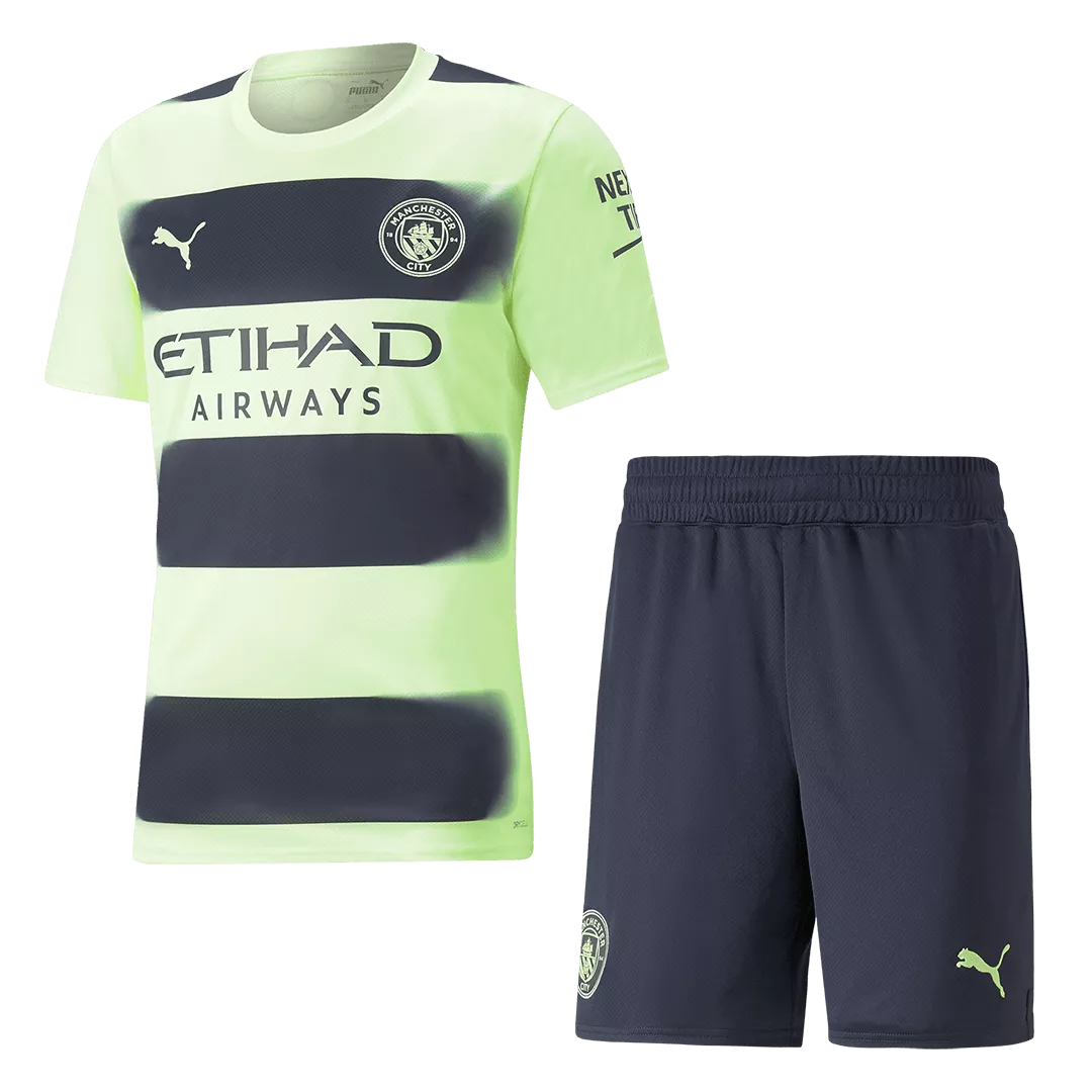 Manchester City Football Kit (Shirt+Shorts) Third Away 2022/23