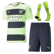 Manchester City Football Kit (Shirt+Shorts+Socks) Third Away 2022/23 - bestfootballkits