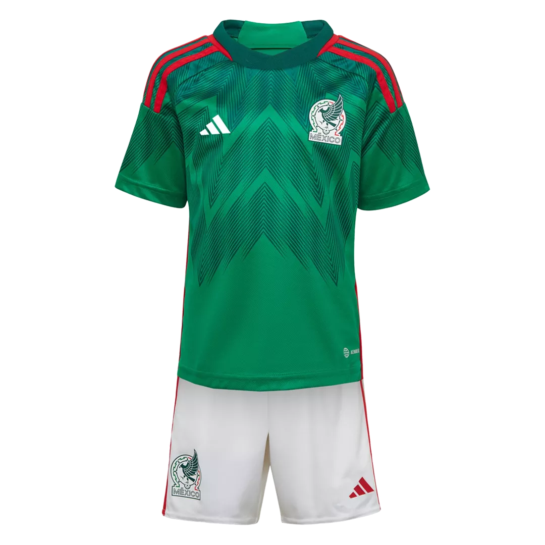 Mexico Football Mini Kit (Shirt+Shorts) Home 2022
