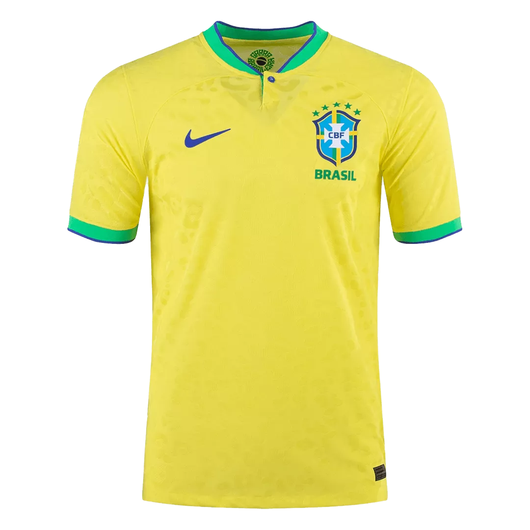 Authentic Brazil Football Shirt Home 2022