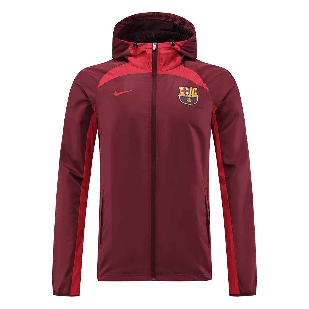 Barcelona Windbreaker Hoodie Jacket 2022/23