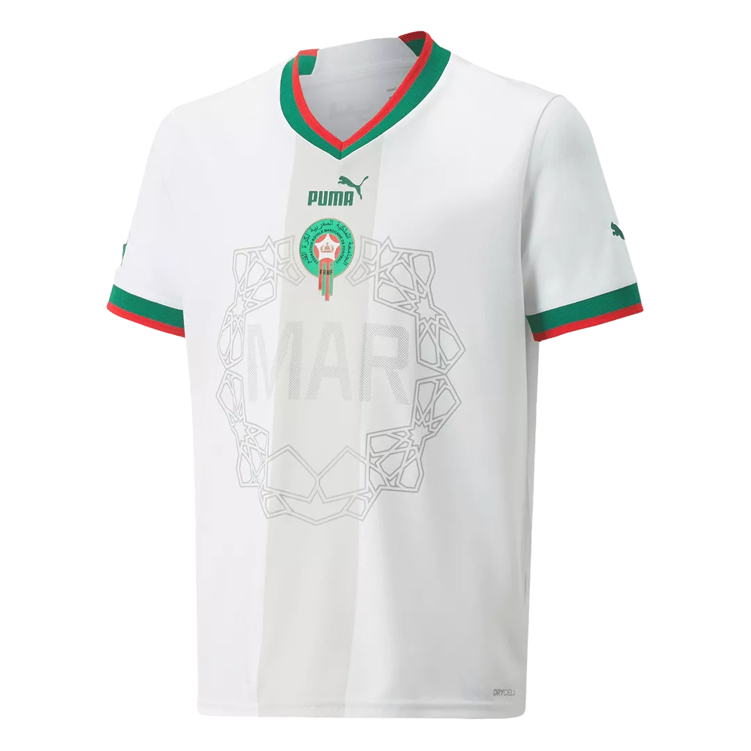 Morocco Football Shirt Away 2022 - bestfootballkits