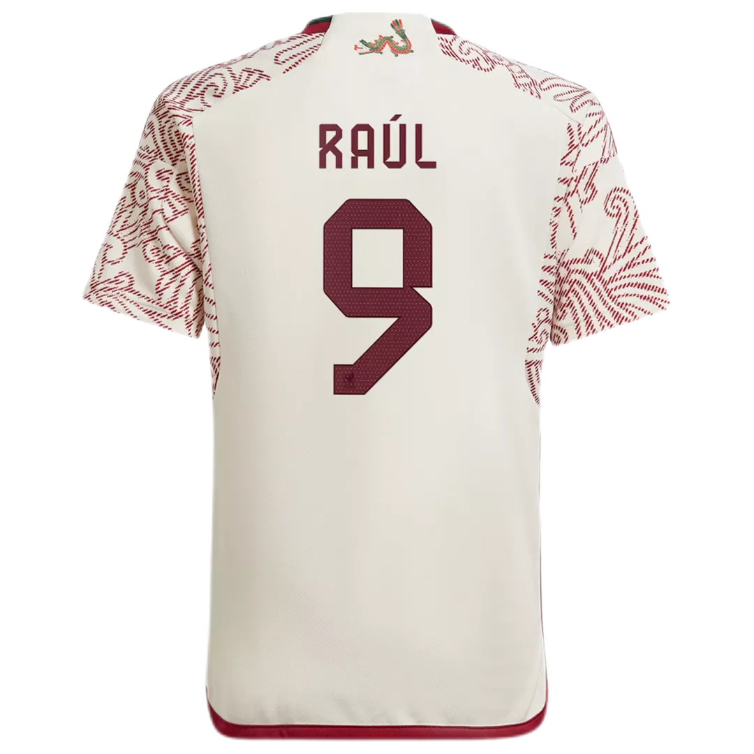 Raúl #9 Mexico Football Shirt Away 2022