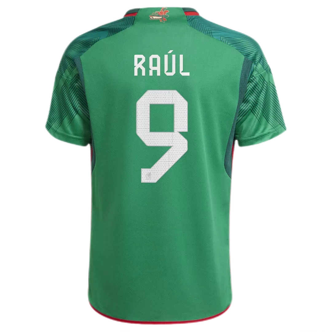Raúl #9 Mexico Football Shirt Home 2022