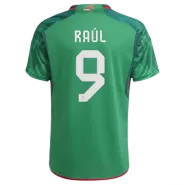 Raúl #9 Mexico Football Shirt Home 2022 - bestfootballkits