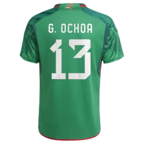 G.OCHOA #13 Mexico Football Shirt Home 2022 - bestfootballkits