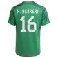 H.HERRERA #16 Mexico Football Shirt Home 2022 - bestfootballkits