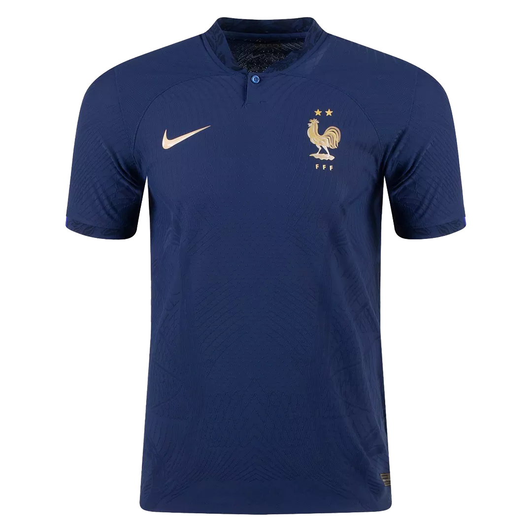 Authentic France Football Shirt Home 2022