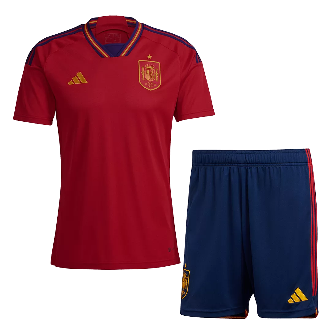 Spain Football Kit (Shirt+Shorts) Home 2022