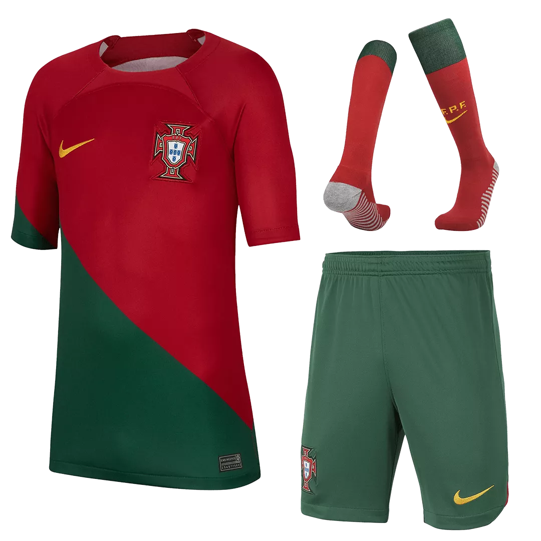Portugal Football Mini Kit (Shirt+Shorts+Socks) Home 2022/23