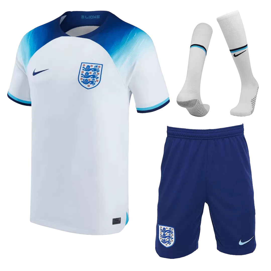 England Football Mini Kit (Shirt+Shorts+Socks) Home 2022 - bestfootballkits