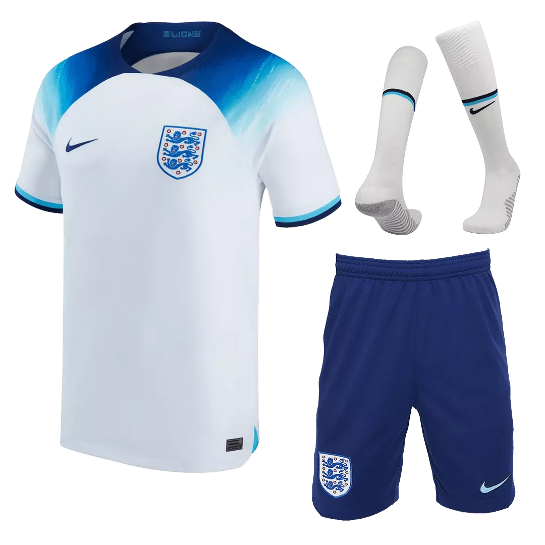 England Football Kit (Shirt+Shorts+Socks) Home 2022