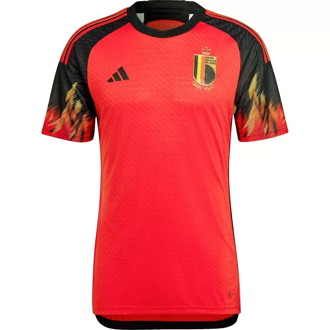 Authentic Belgium Football Shirt Home 2022
