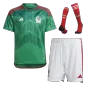 Mexico Football Kit (Shirt+Shorts+Socks) Home 2022 - bestfootballkits