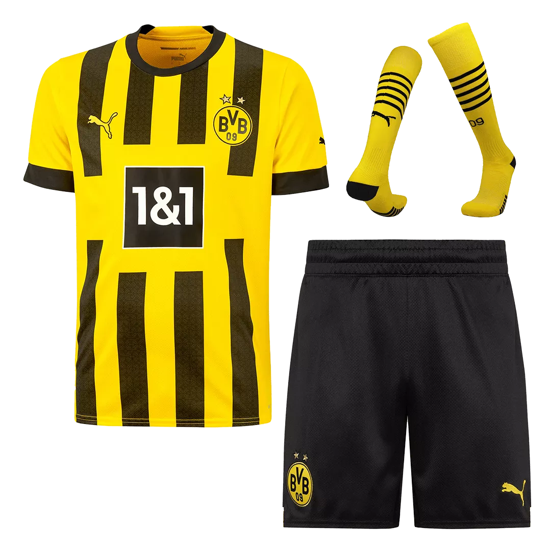 Borussia Dortmund Football Kit (Shirt+Shorts+Socks) Home 2022/23