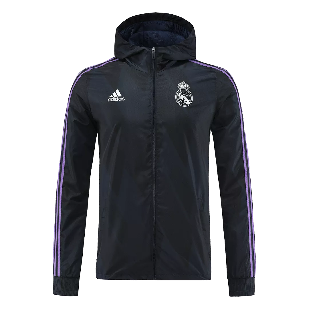 Real Madrid Windbreaker Hoodie Jacket 2022/23