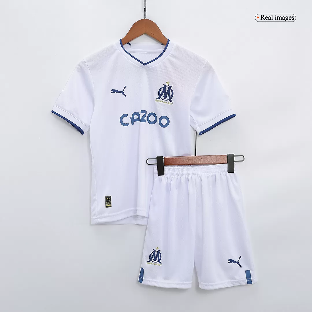 Marseille Football Mini Kit (Shirt+Shorts) Home 2022/23 - bestfootballkits
