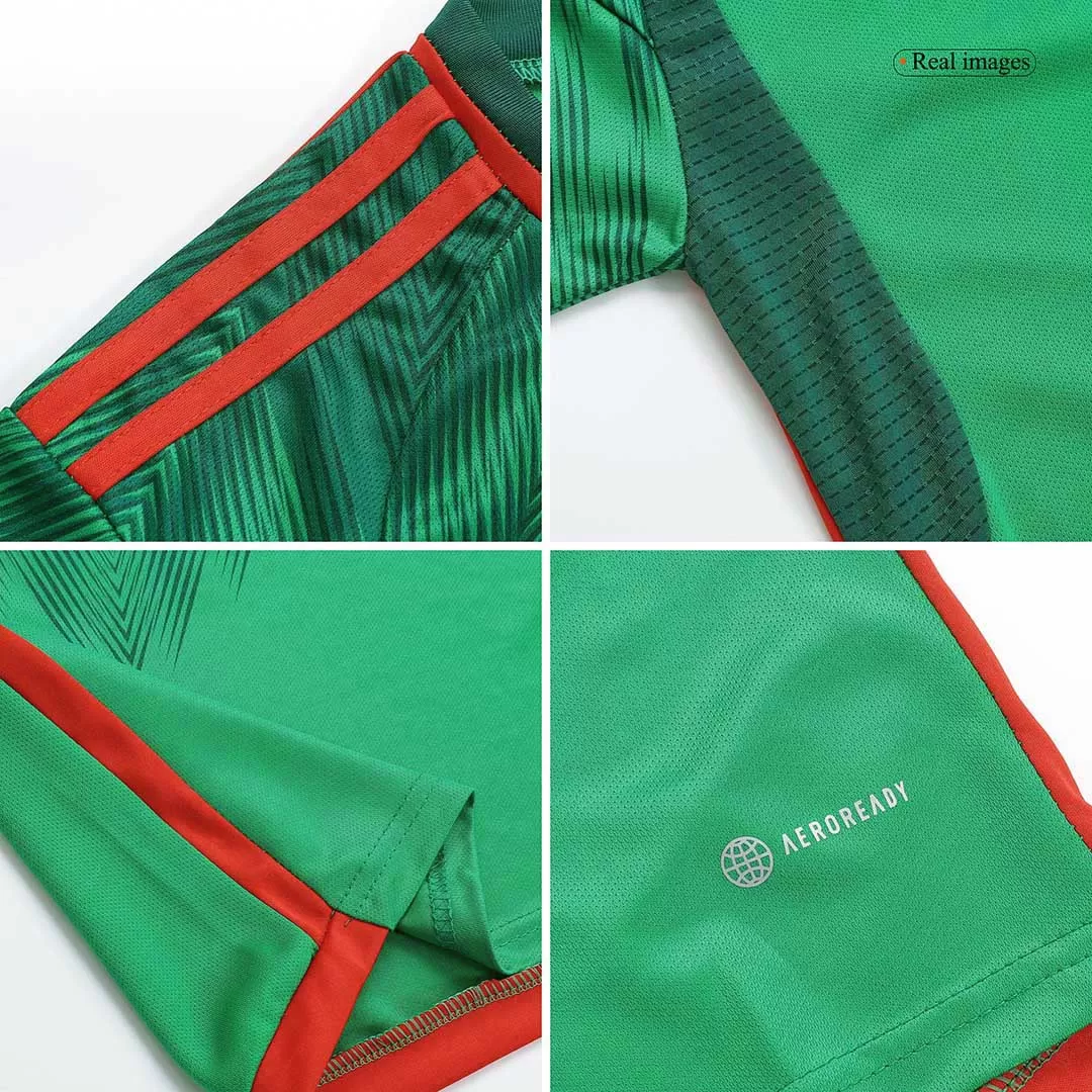 Mexico Football Mini Kit (Shirt+Shorts) Home 2022 - bestfootballkits