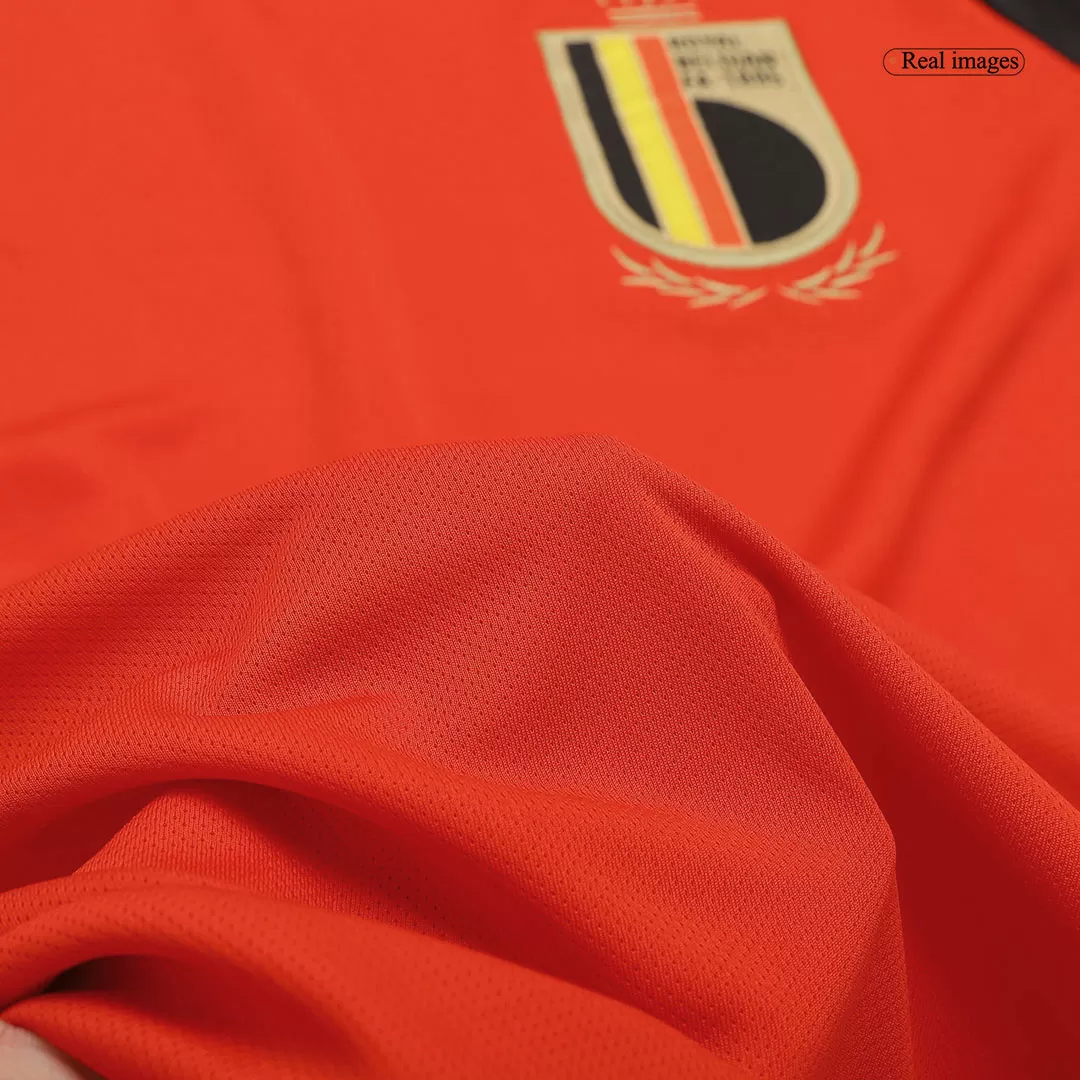 E. HAZARD #10 Belgium Football Shirt Home 2022 - bestfootballkits