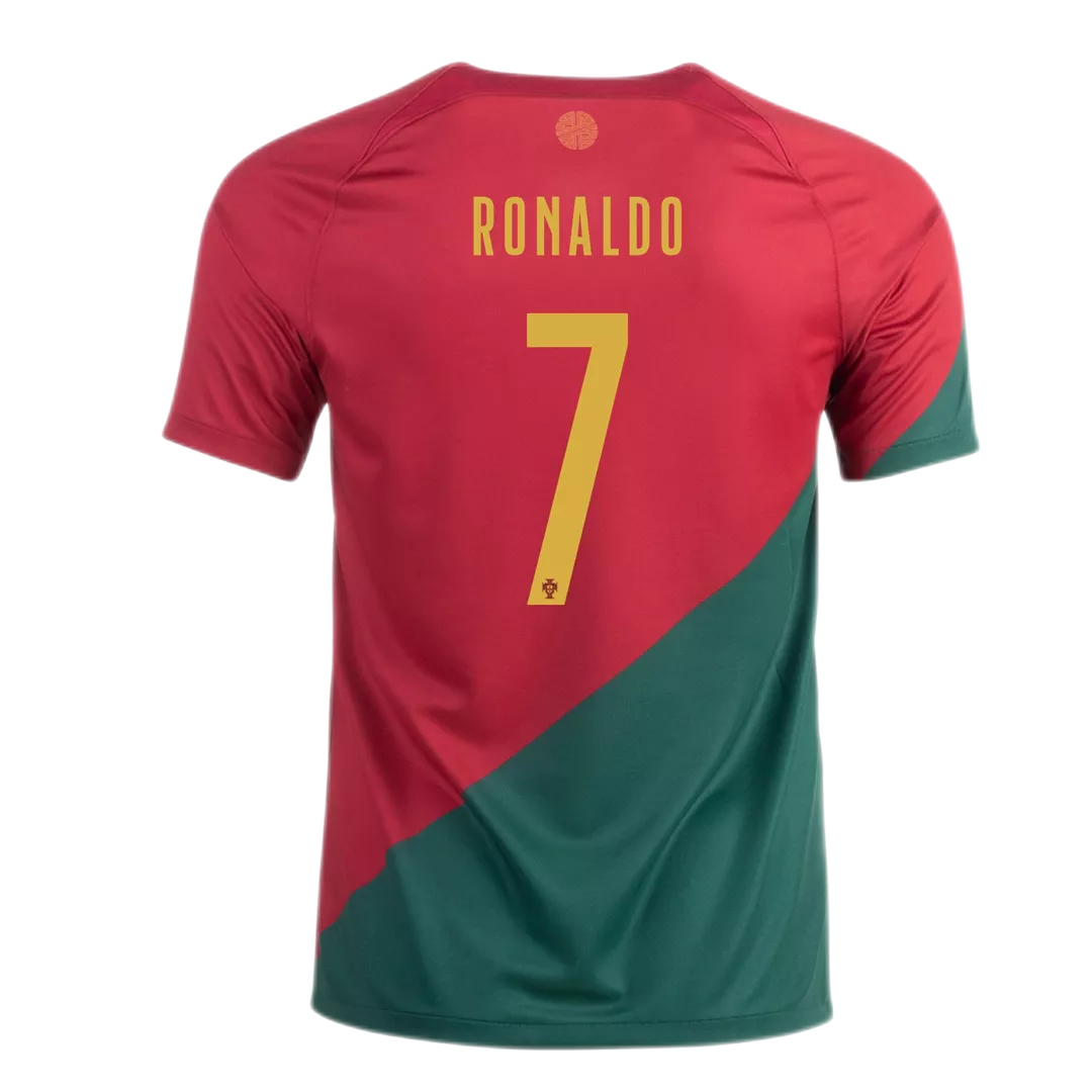 RONALDO #7 Portugal Football Shirt Home 2022