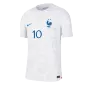 Authentic MBAPPE #10 France Football Shirt Away 2022 - bestfootballkits