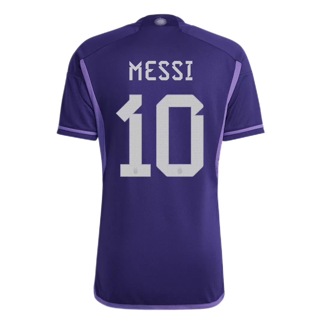 Messi #10 Argentina Football Shirt Away 2022