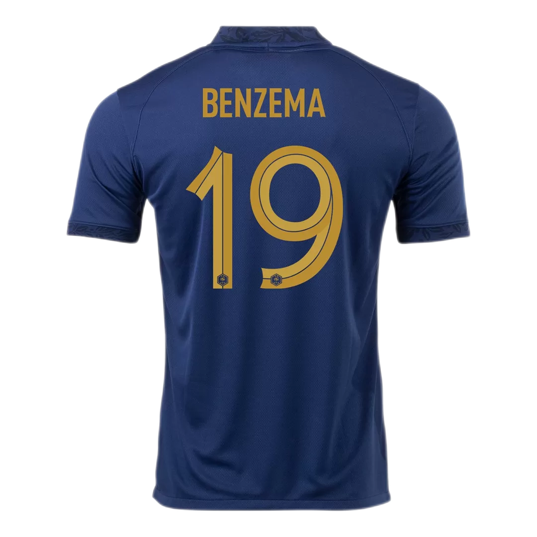 BENZEMA #19 France Football Shirt Home 2022 - bestfootballkits