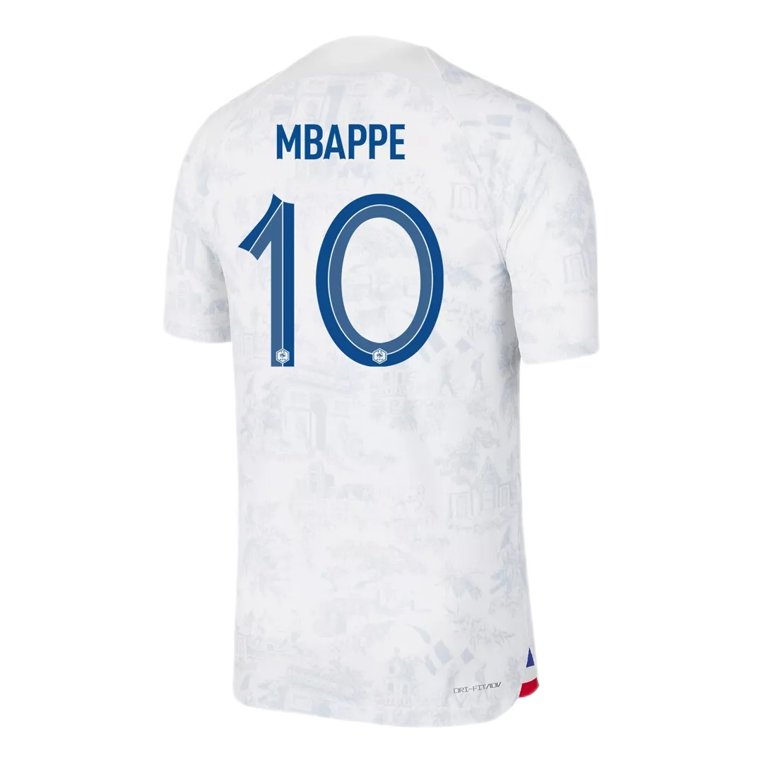 Authentic MBAPPE #10 France Football Shirt Away 2022