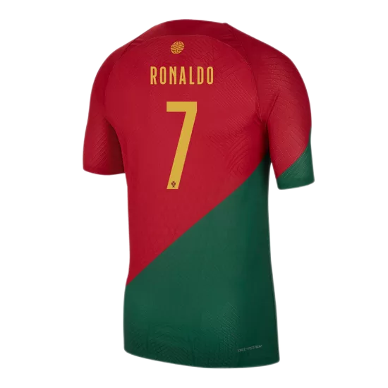 Authentic RONALDO #7 Portugal Football Shirt Home 2022 - bestfootballkits