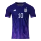 Authentic Messi #10 Argentina Football Shirt Away 2022 - bestfootballkits