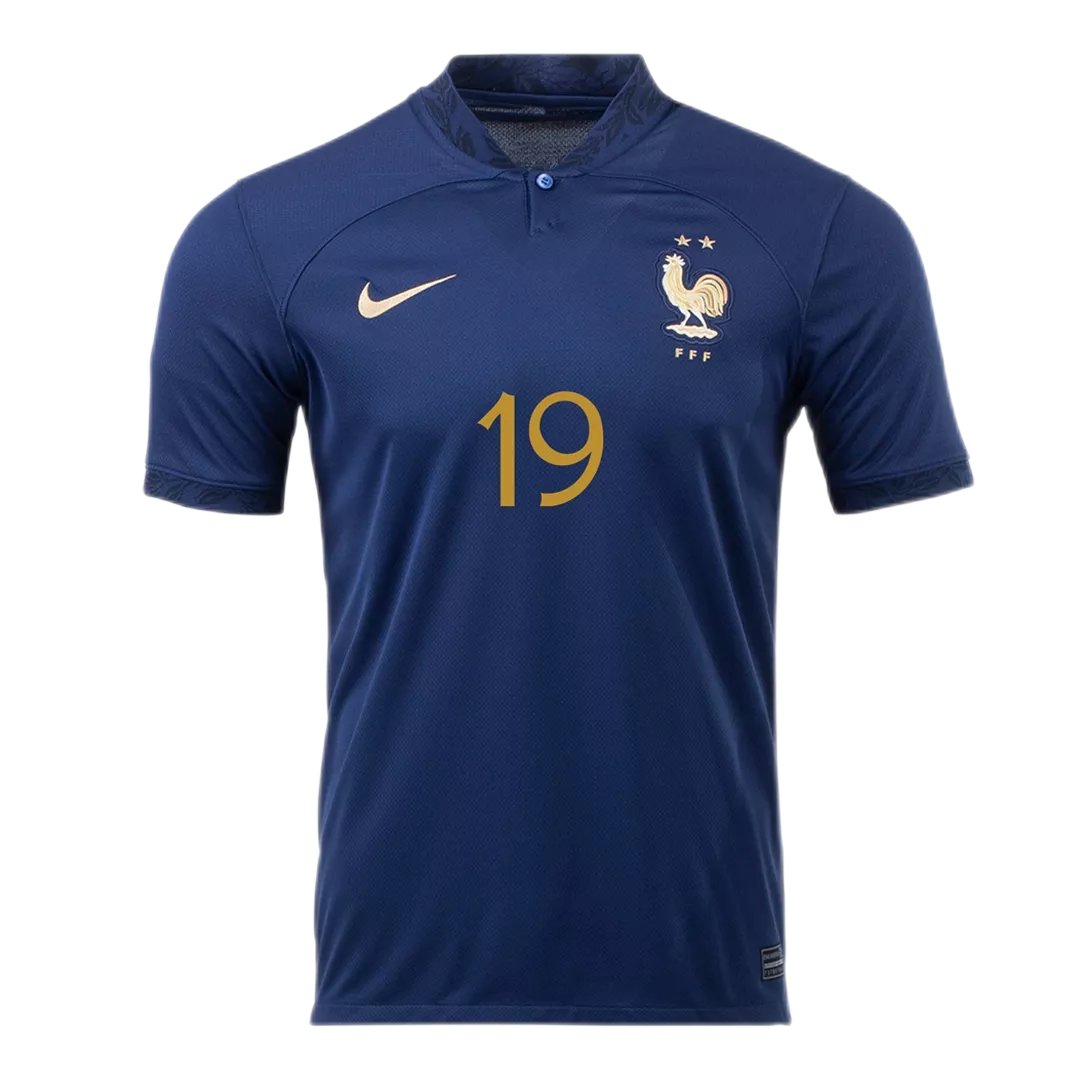 BENZEMA #19 France Football Shirt Home 2022