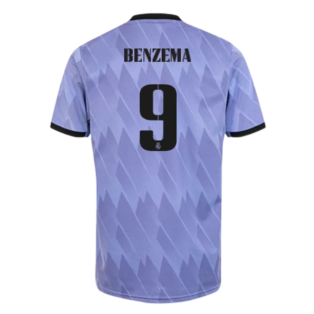 BENZEMA #9 Real Madrid Football Shirt Away 2022/23