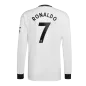 Ronaldo #7 Manchester United Long Sleeve Football Shirt Away 2022/23 - bestfootballkits